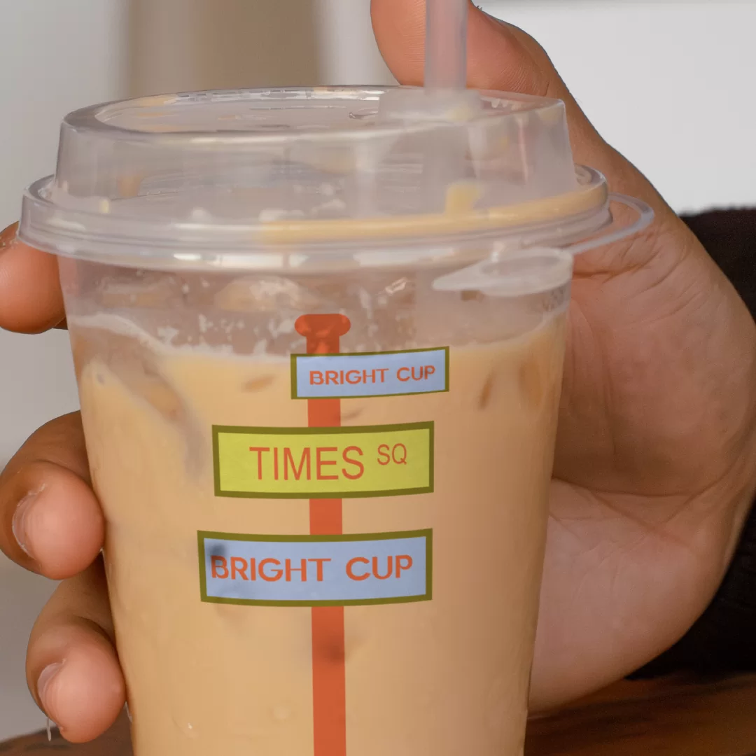 Bright Cup, logo card