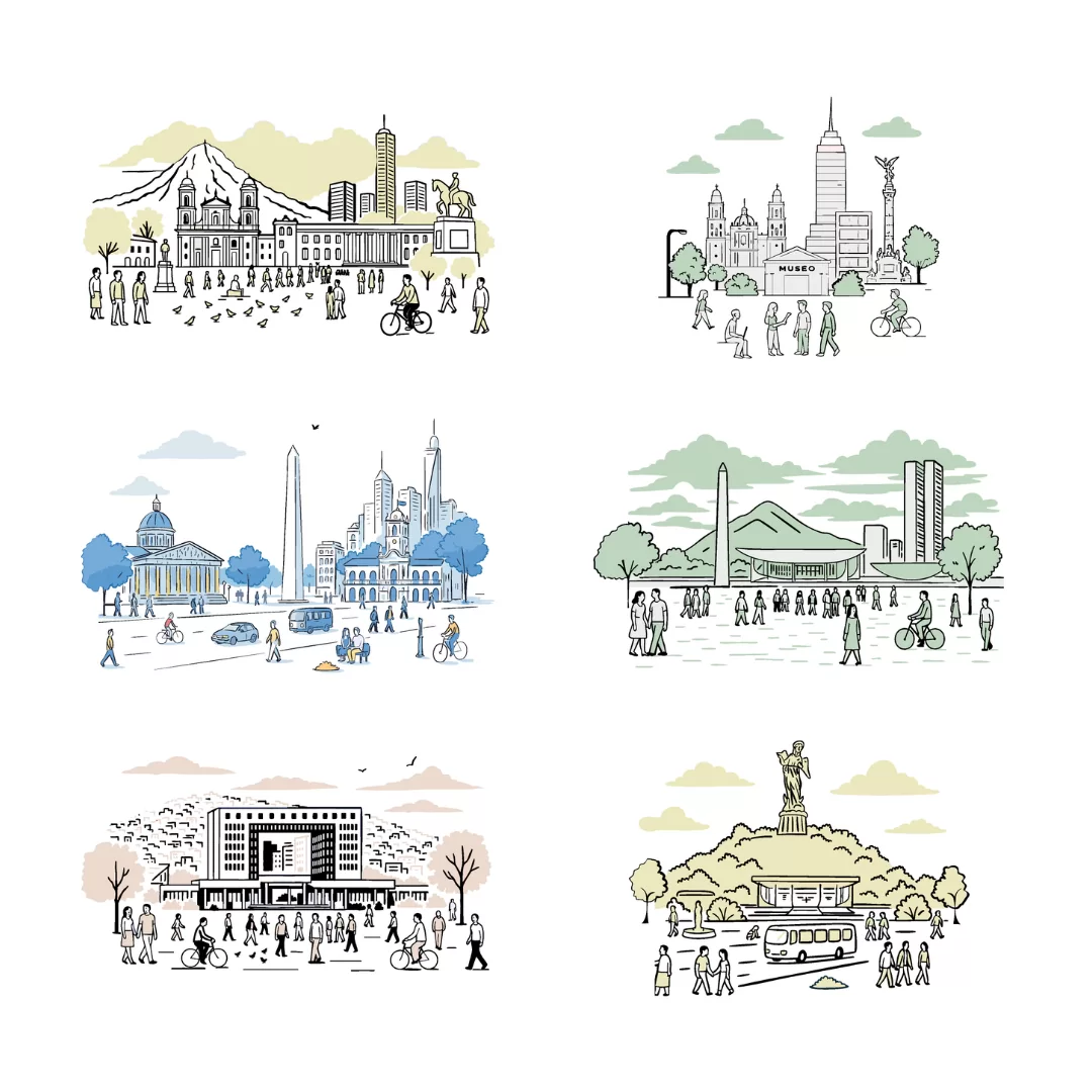 Colectivo, icon composition 01