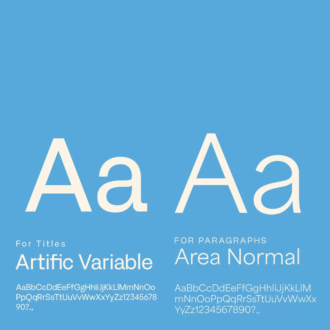 Digital Entropy, fonts