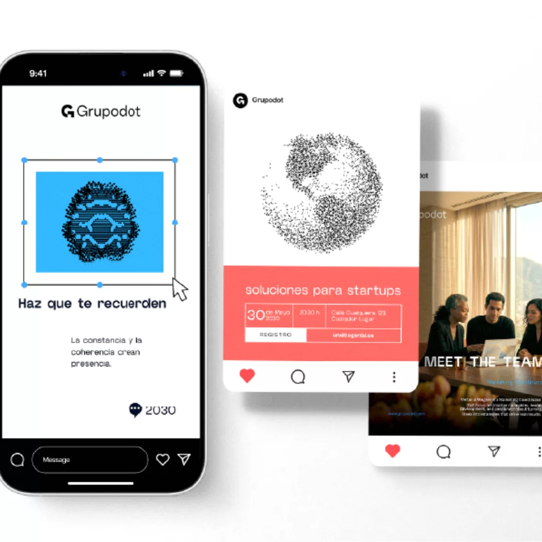 Grupodot, social poster