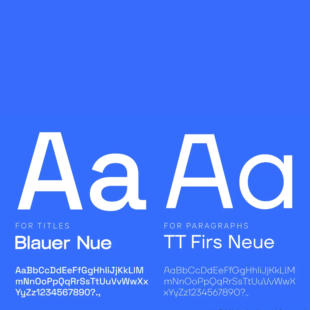 Latino Tech Week, fonts