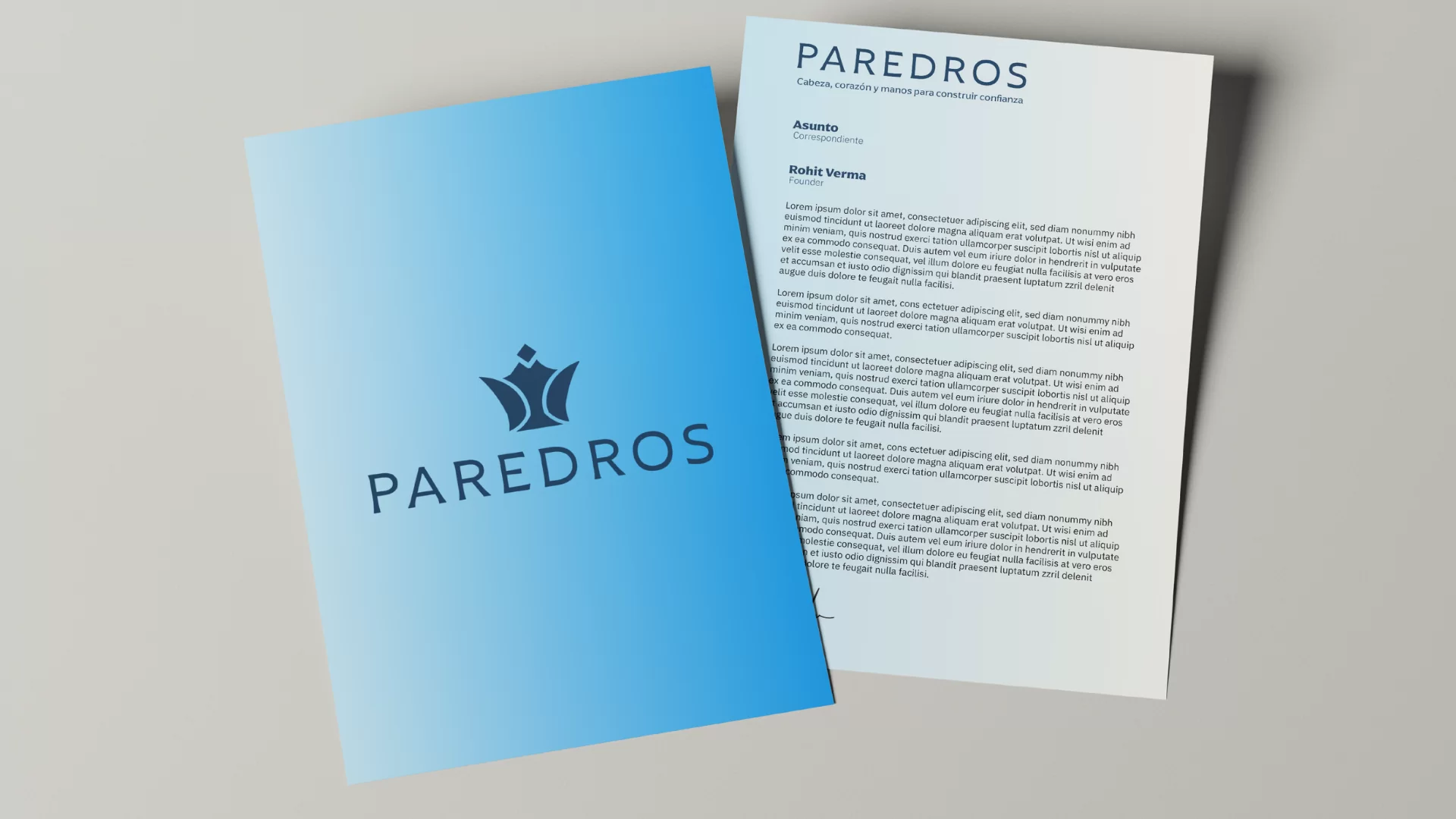 Paredros, cover reel