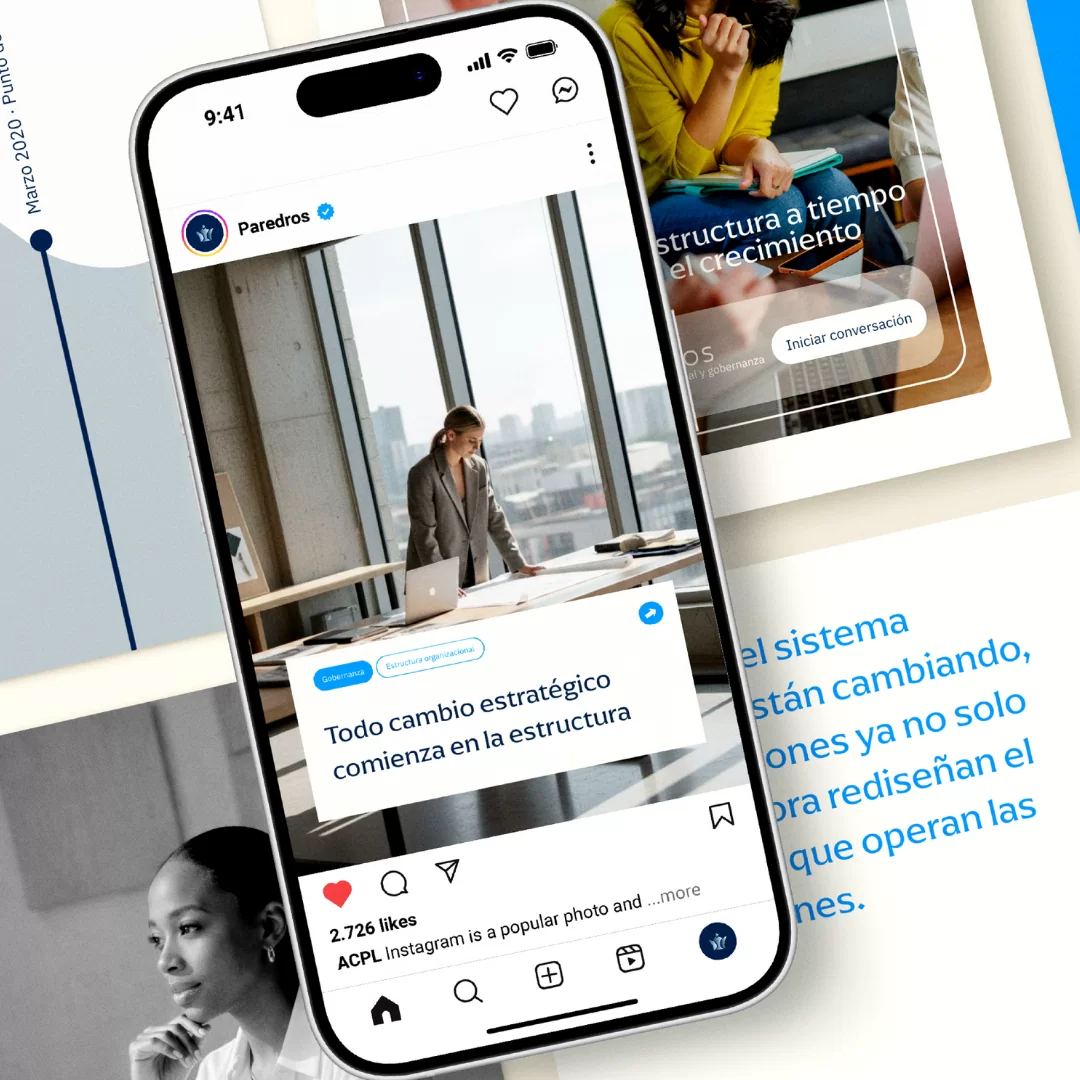 Paredros, social poster