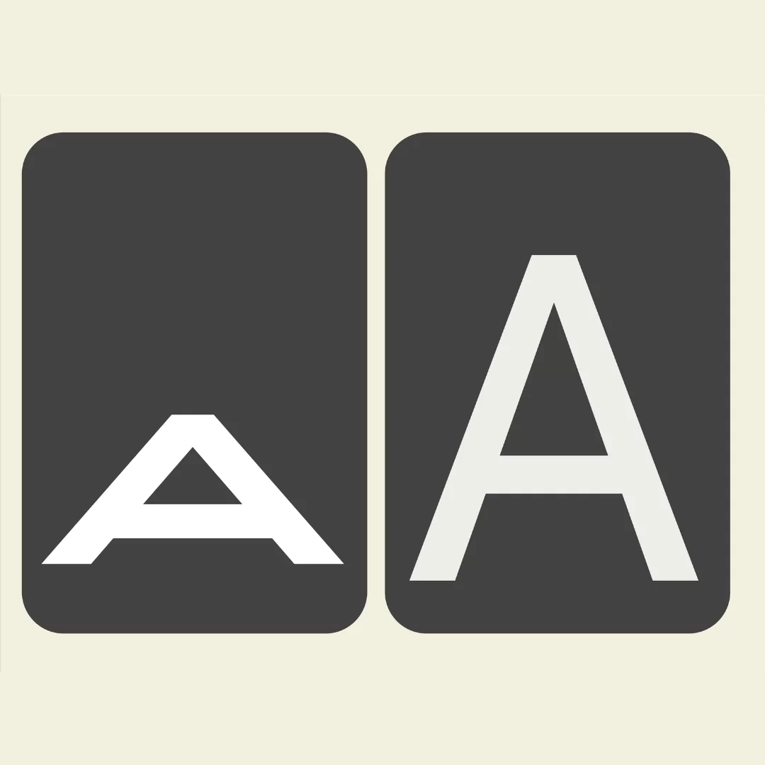 Verfer, fonts
